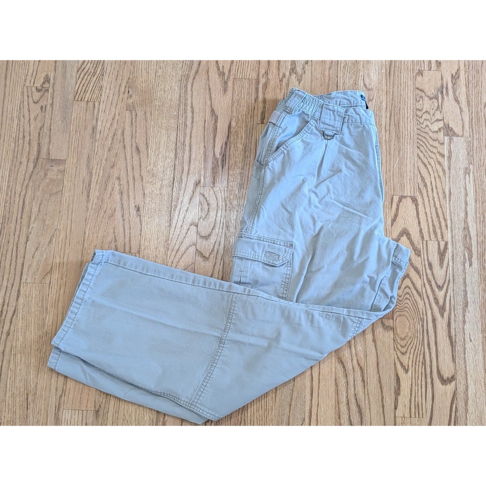 5.11 Tactical Series 74251 Men's Size 34/32 Light Khaki Cargo Work Utility Pants